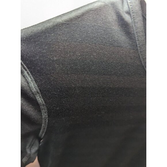 Nike Pro Dri Fit Women’s Small Black Stripe Fleece Lined Pullover Sweatshirt - Picture 2 of 14